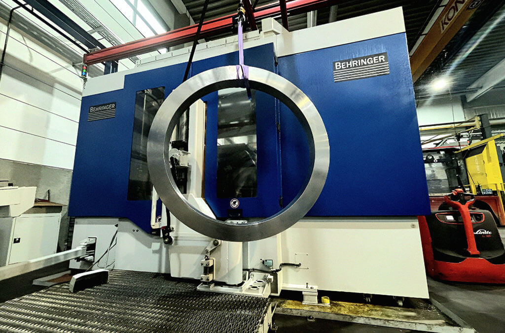 Unsere neue Ringtrennsäge